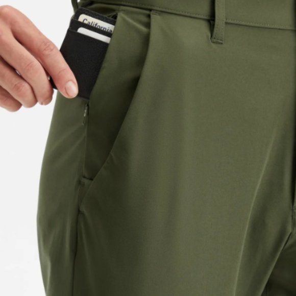 Fabletics the only pant Dark Moss Mens pants NWT (Sizes: 34x32) - Picture 4 of 7